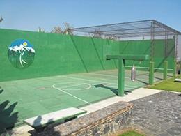 Area deportiva, Cancha de Frontenis y de Basketbol